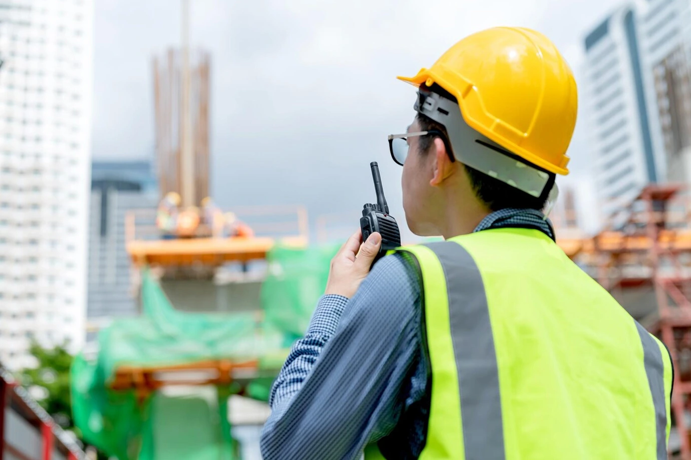 Construction Site Security and Time-lapse CCTV
